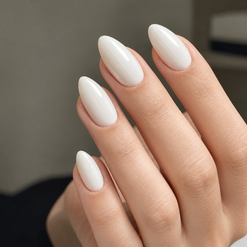 Alpine Snow Lustre Press-On Nails 30 pcs