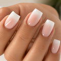 Blush Ombre Glow Press-On Nails 20 pcs