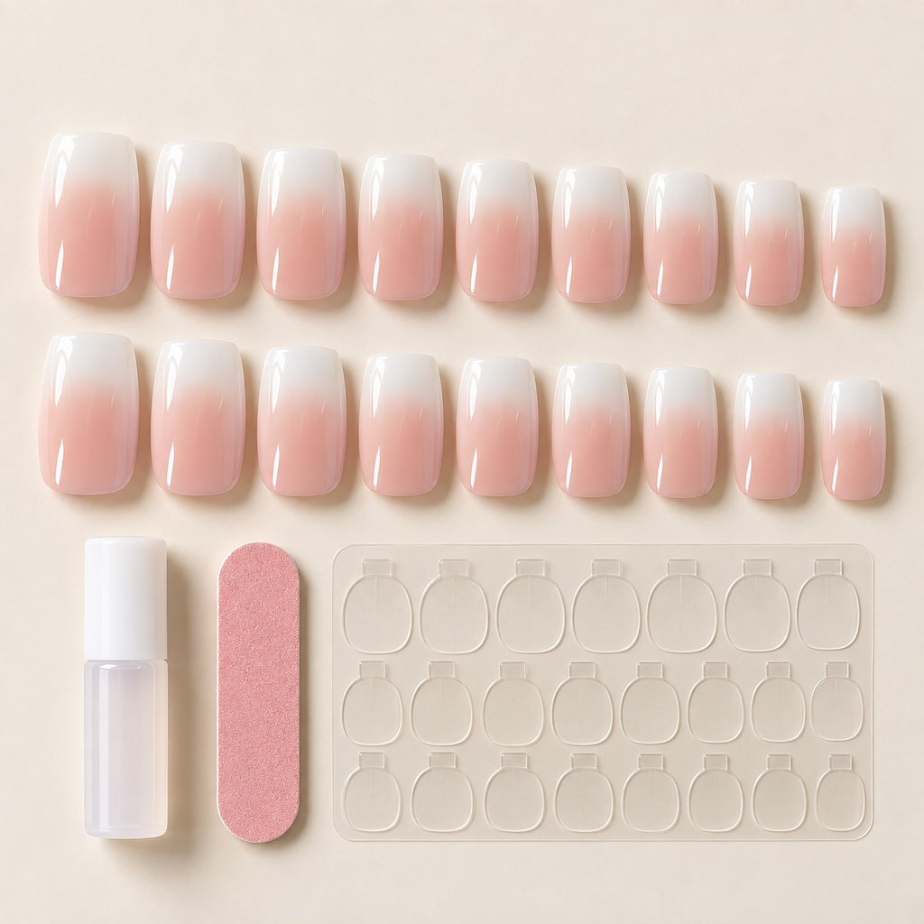 Blush Ombre Glow Press-On Nails 20 pcs - view 3