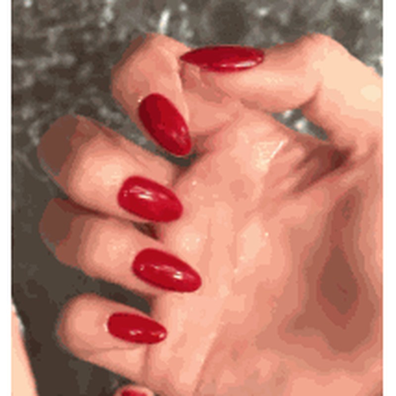 Crimson Flame Lustre Press-On Nails 30 pcs - view 2