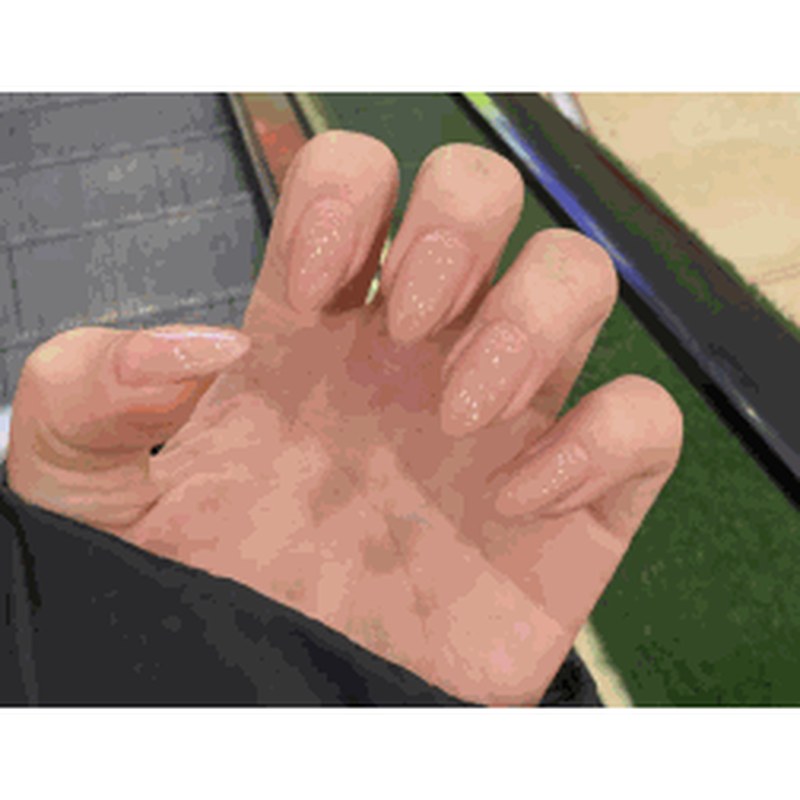 Dusty Rose Glossy Spark Luxury Press-On Nails 30 pcs - view 2